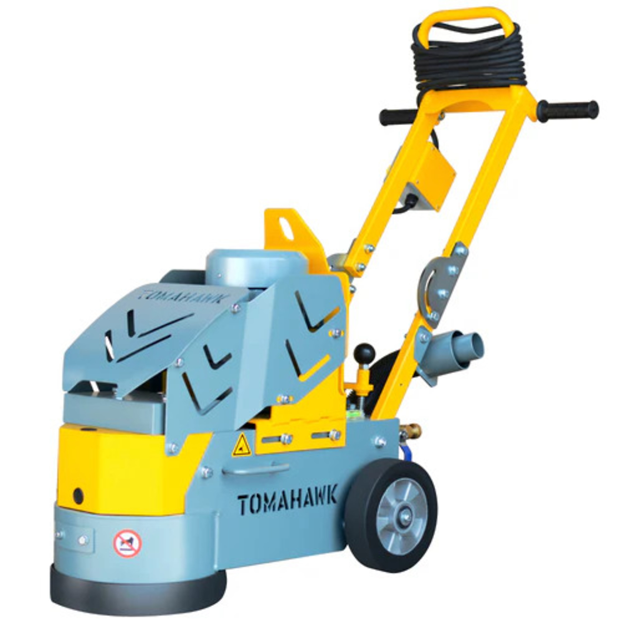 Tomahawk Electric Concrete Grinder - 10in. Disc Diameter, 1.5HP Motor, Variable Speed, Model# TGDR10
